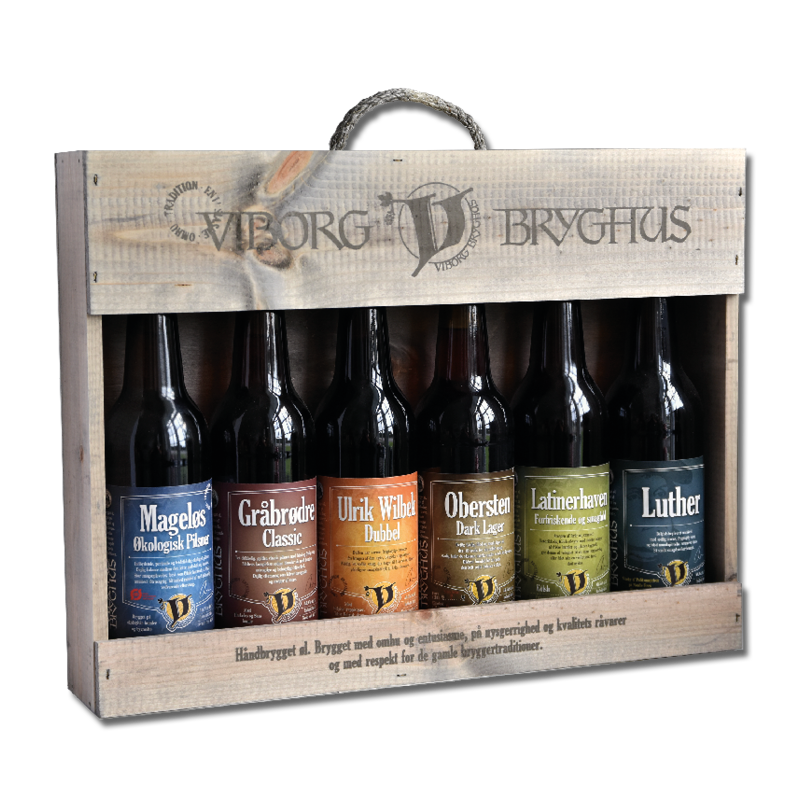 Gavekasse med 6 Specialøl