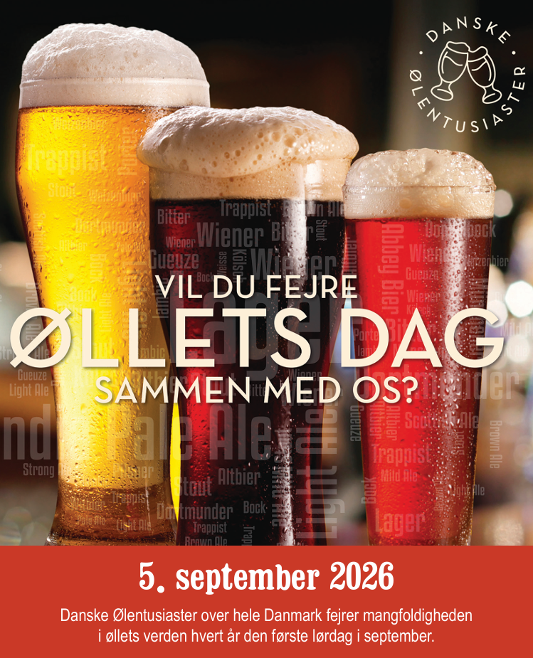 Øllets dag - køb din billet idag (smagsglas)