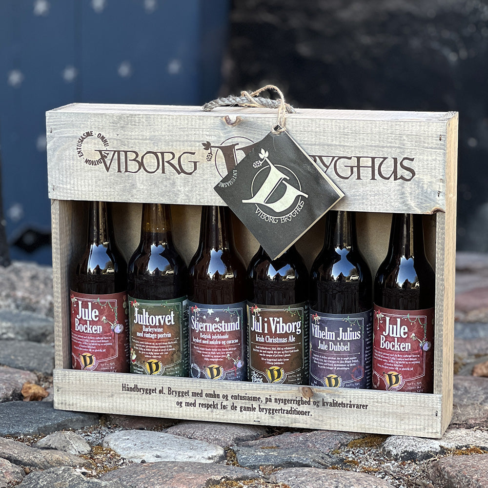 Gavekasse med 6 julebryg