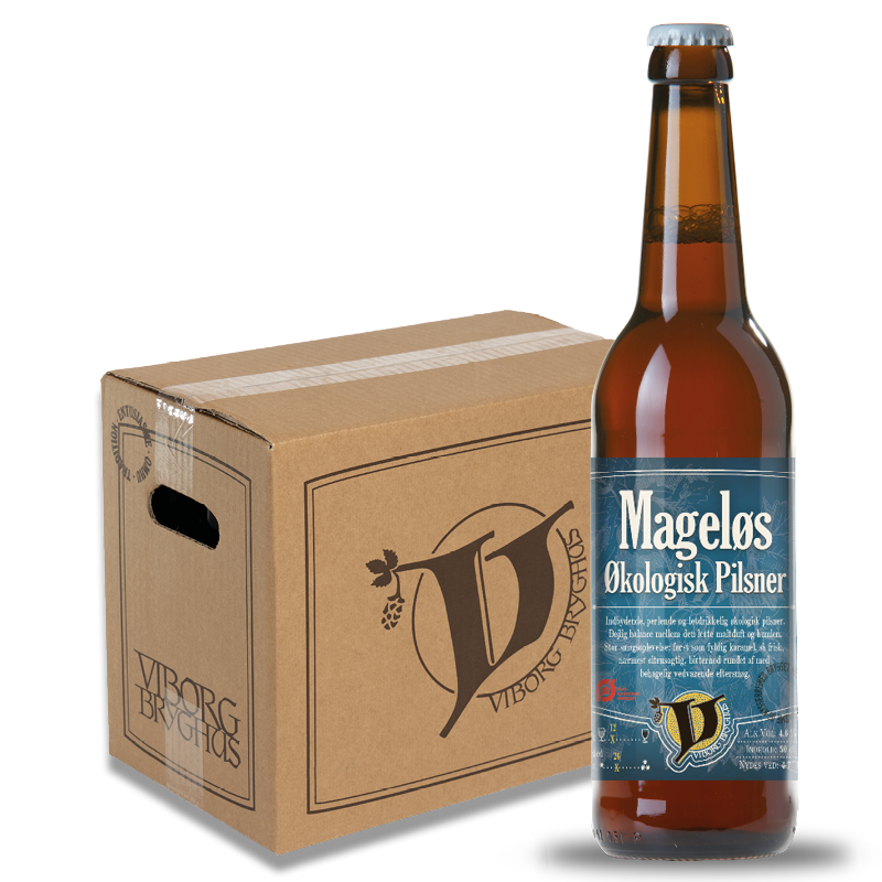 Mageløs Økologisk Pilsner – Kasse