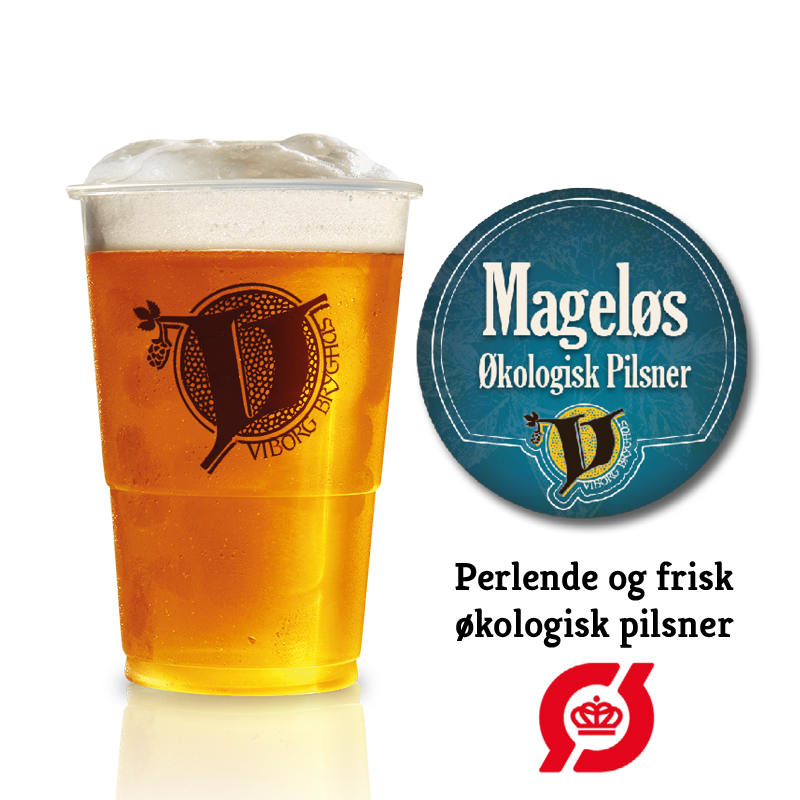 Mageløs Økologisk Pilsner fustage 25 L.