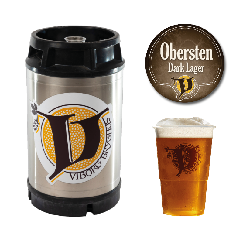 Obersten Dark Lager fustage 25 L.
